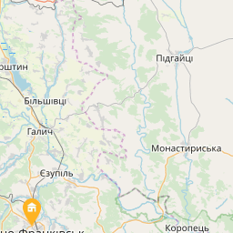 Halytska apart на карті